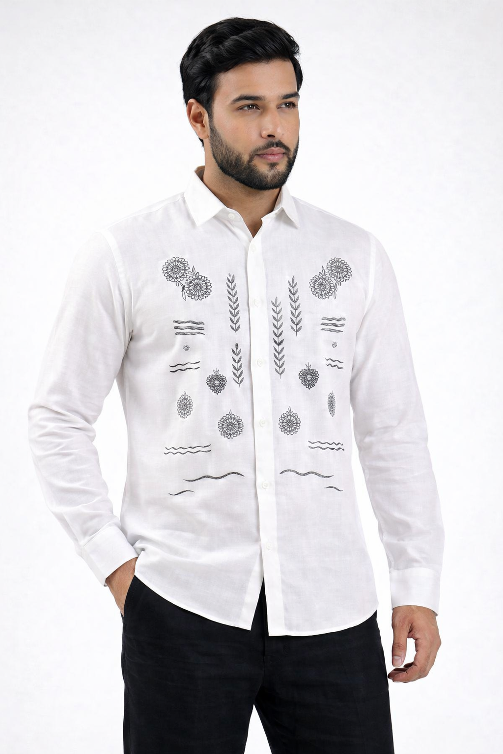 embroidery shirt men’s
1215