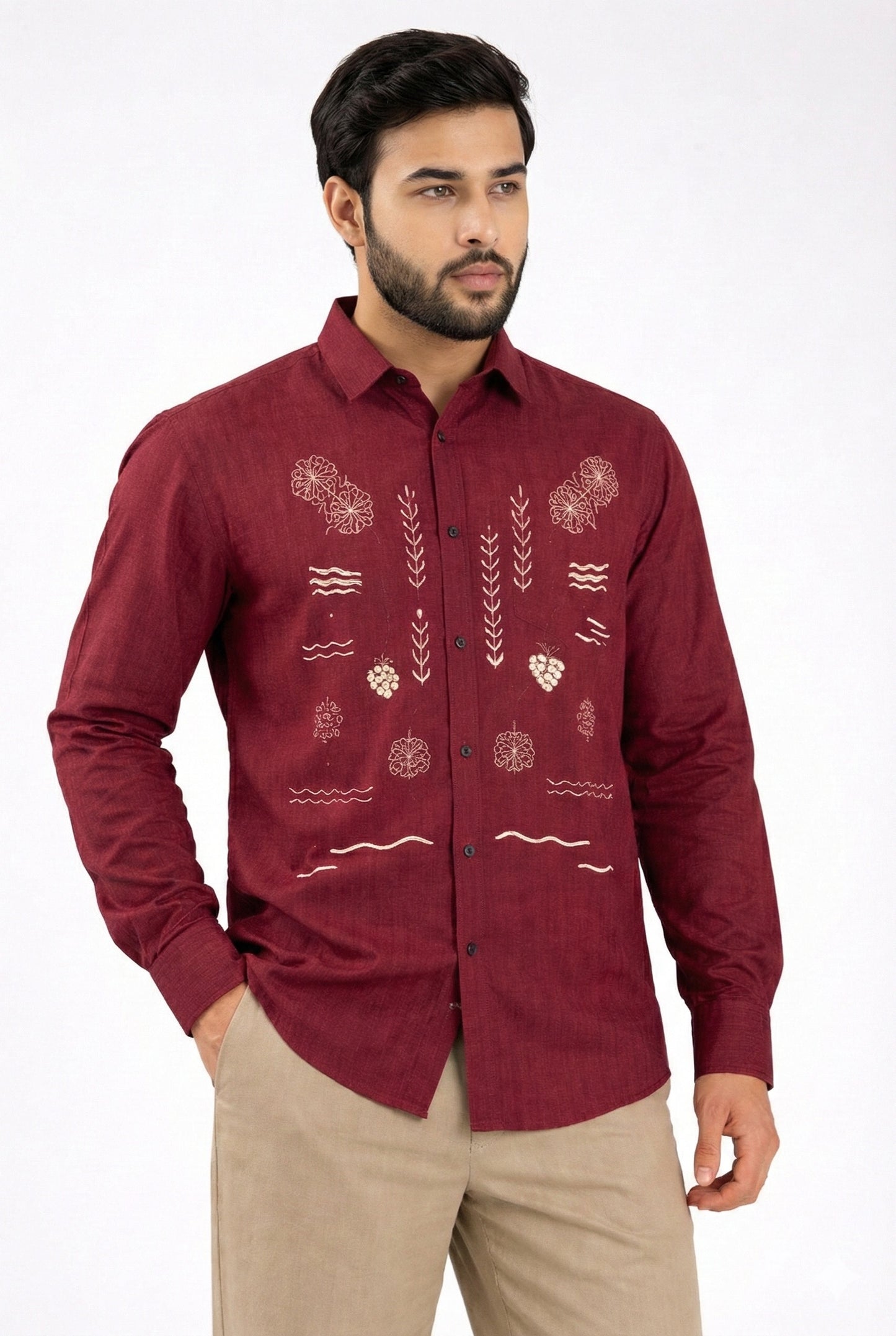 embroidery shirt men’s
1155