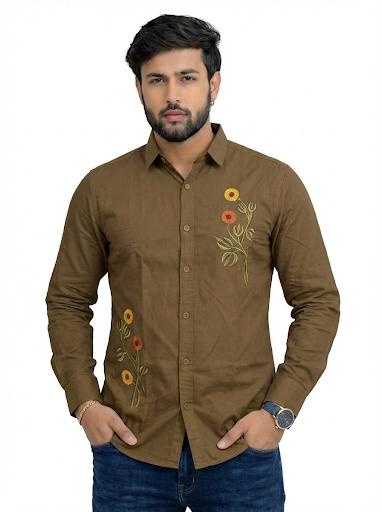 embroidery shirt men
1165
