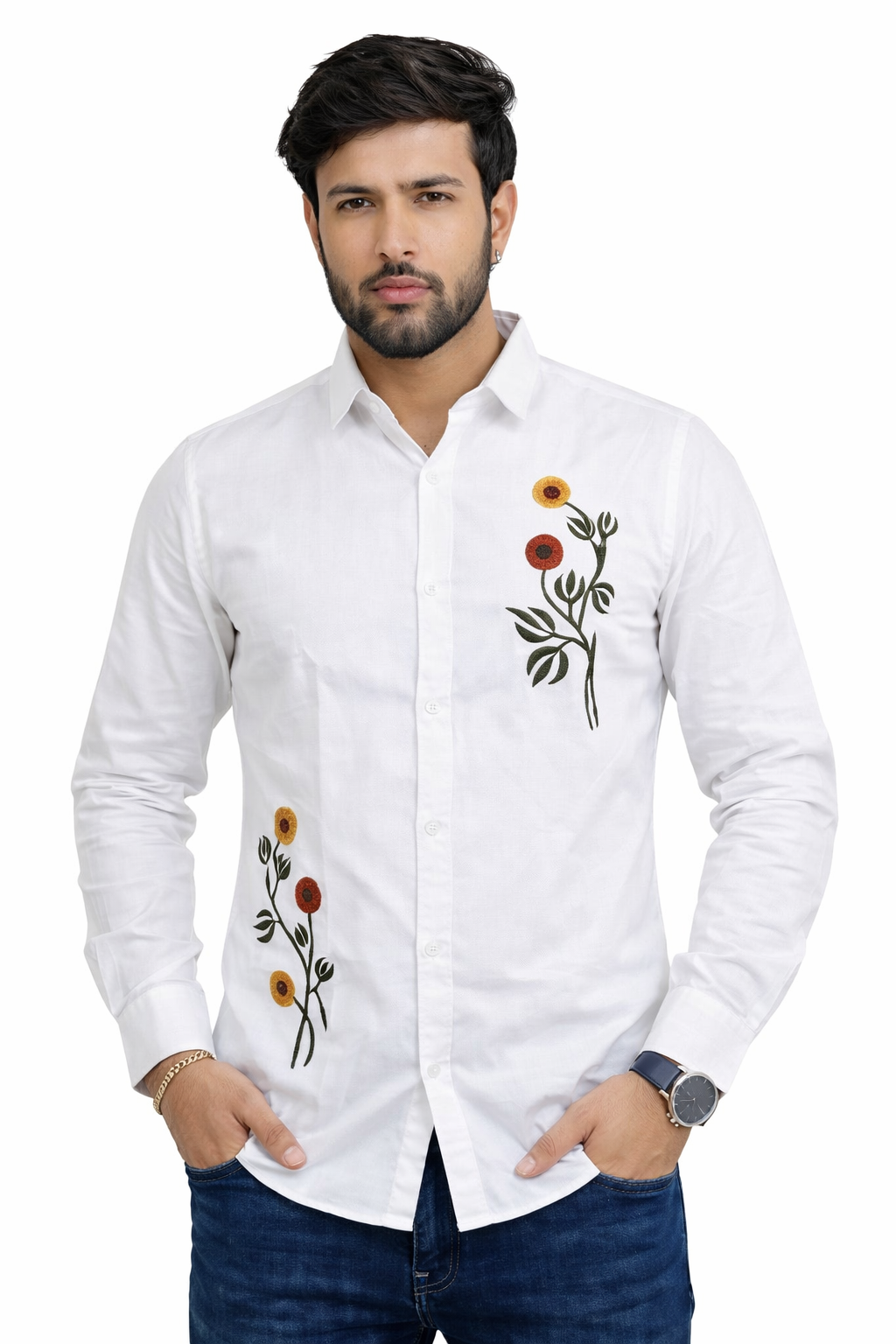 embroidery shirt men
1175